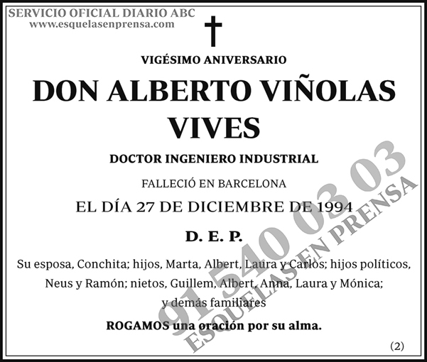 Alberto Viñolas Vives